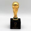 صورة كاس العالم FIFA قطر 2022TM - خمسة اونصة من الفضة الصافي المطلي بالذهب