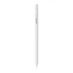 صورة قلم ستايلس برو 2 مع شحن مغناطيسي لـ iPad Mini/Pro/Air باللون الأبيض.