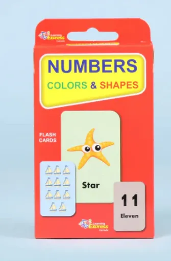 صورة Kids Cards - Numbers Colors And Shapes