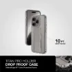 صورة "حافظة AT Titan Pro Holder المقاومة للسقوط لـ iPhone 15 6.7 Pro Max 2023 - رمادي تيتان"
