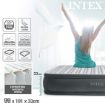 صورة إنتكس - سرير هوائي مريح من الفئة الفاخرة بحجم توين مع تقنية الألياف التقنية - 67766