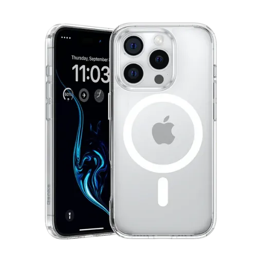 صورة Benks Lucent Pro Magnetic Drop-Resistant Protective Case T1 iP16 Pro Transparent