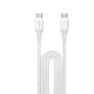 صورة MOMAX 1-LINK FLOW 100W USB-C TO USB-C CABLE 2M (Color: WHITE)