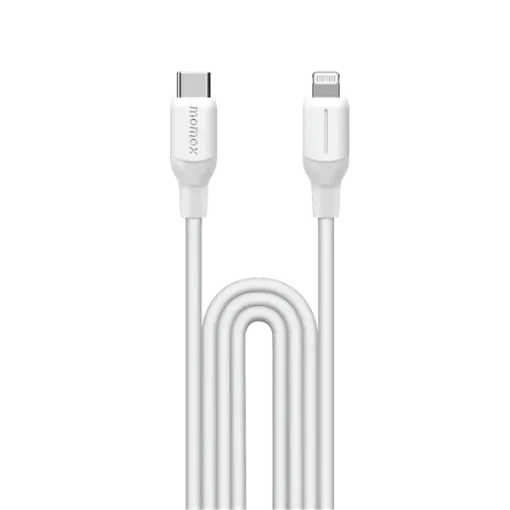 صورة MOMAX 1-LINK FLOW 35W USB-C TO LIGHTNING CABLE 1.2M (Color: WHITE)