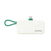 صورة MOMAX 1-POWER MINI 5000mAh 3IN1 POWER BANK WITH USB-C PLUG (Green)