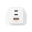 صورة MOMAX ONEPLUG 67W 3 PORT GAN WALL CHARGER (White)