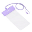 صورة MOMAX WATERPROOF PHONE PROTECTION BAG + HANGING CORD PURPLE