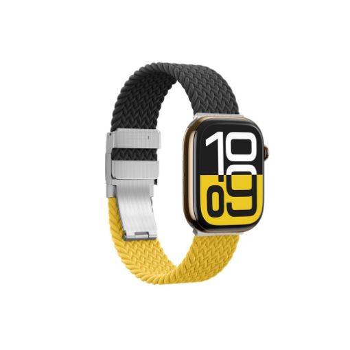 صورة AMAZINGTHING Blend Band For Watch 46mm (Black Yellow)