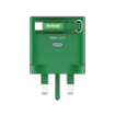 صورة MOMAX 1-CHARGE 35W GAN 1 PORT CHARGER WITH BUILT-IN USB-C CABLE (Color: GREEN)