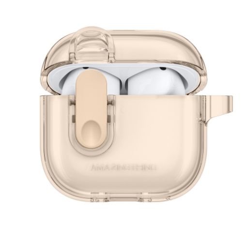 صورة AMAZINGTHING MINIMAL AIRPODS 4 CLICK CASE GOLD