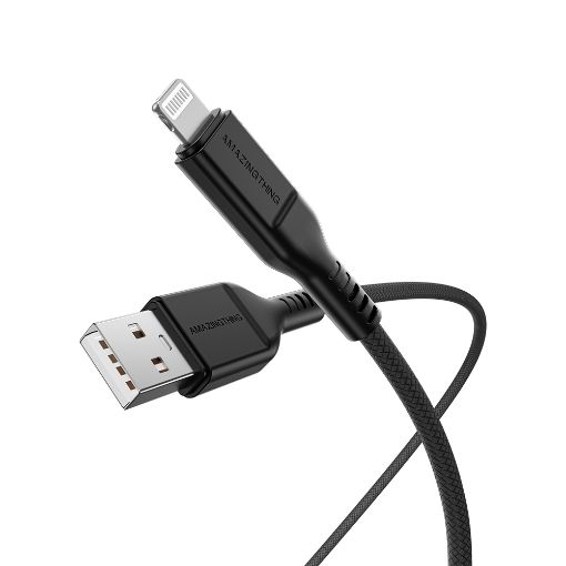 صورة AMAZINGTHING Thunder Pro Lightning Cable 1.1M (Black)